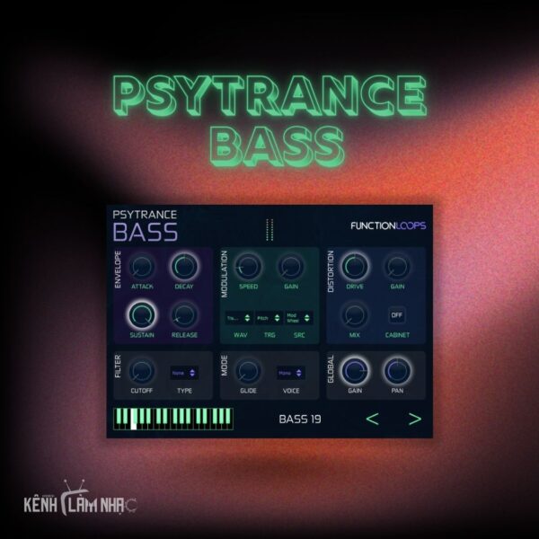 PSYTRANCE BASS – Bassline Mạnh Mẽ Cho Psy & Progressive