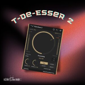 T-DE-ESSER 2 – Xử Lý Tạp Âm Tự Nhiên, Mượt Mà