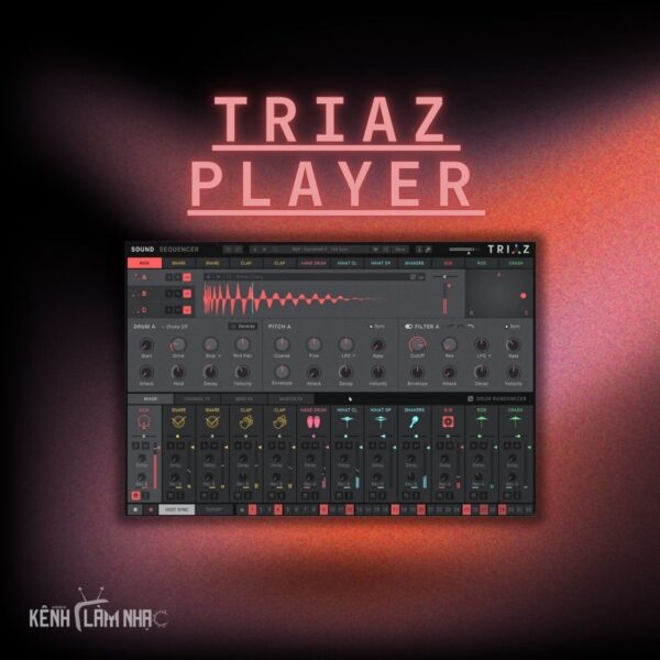 TRIAZ PLAYER – Drum Machine Đầy Linh Hoạt
