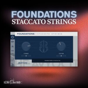 FOUNDATIONS STACCATO STRINGS – Dàn Nhịp Dứt Khoát & Vững Chắc