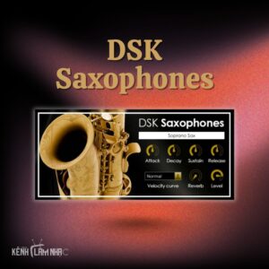 DSK SAXOPHONES – Soprano & Tenor Gọn Nhẹ