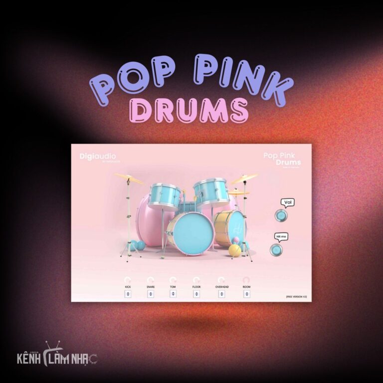 pop pink drums