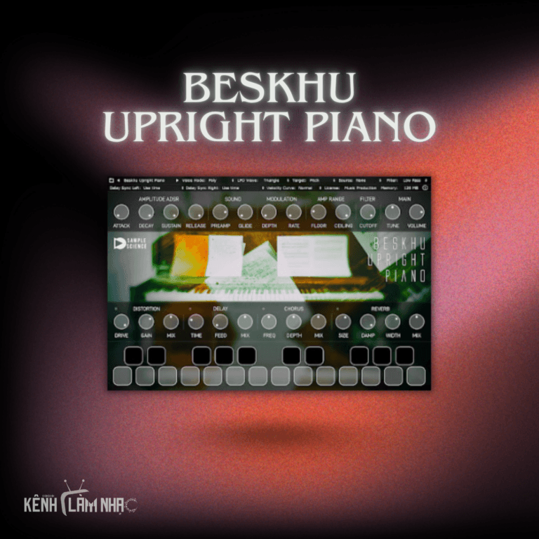 Beskhu Upright Piano