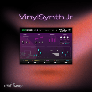 VINYLSYNTH JR – Hybrid Synth Tích Hợp 3 Bộ Phát Âm Từ Đĩa Than Thực