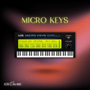 MICRO KEYS – Vintage ROMpler Tái Tạo Chất Âm Rackmount Sampler 90s